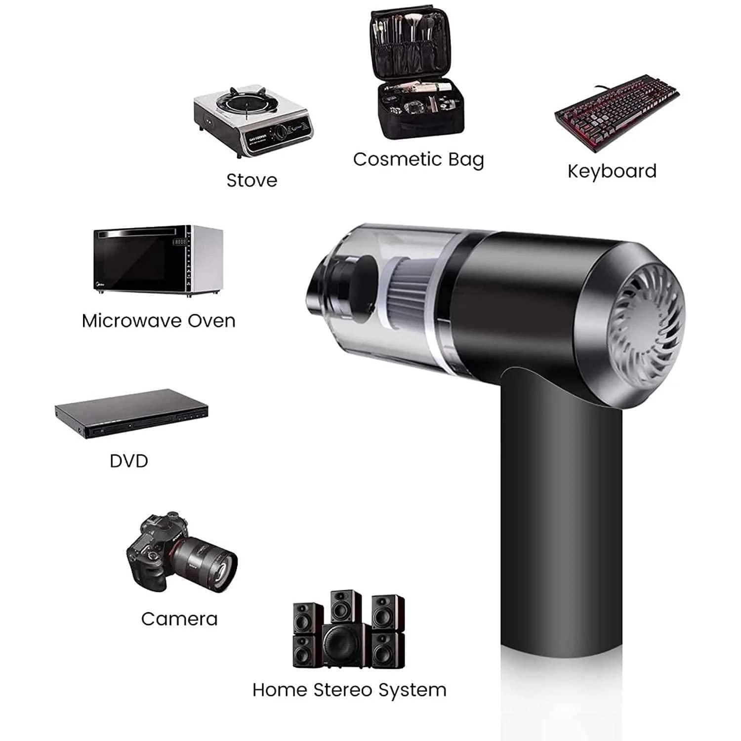 BD Portable Air Duster Wireless Vacuum Cleaner - Pick Baye