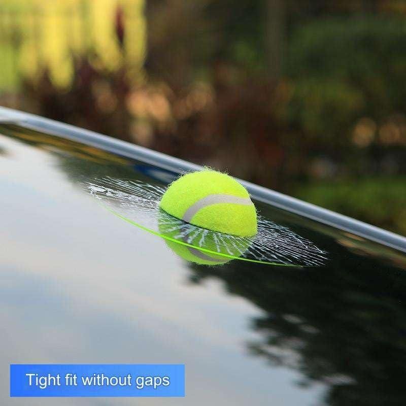 3D Broken Glass Football Car Sticker - Pick Baye