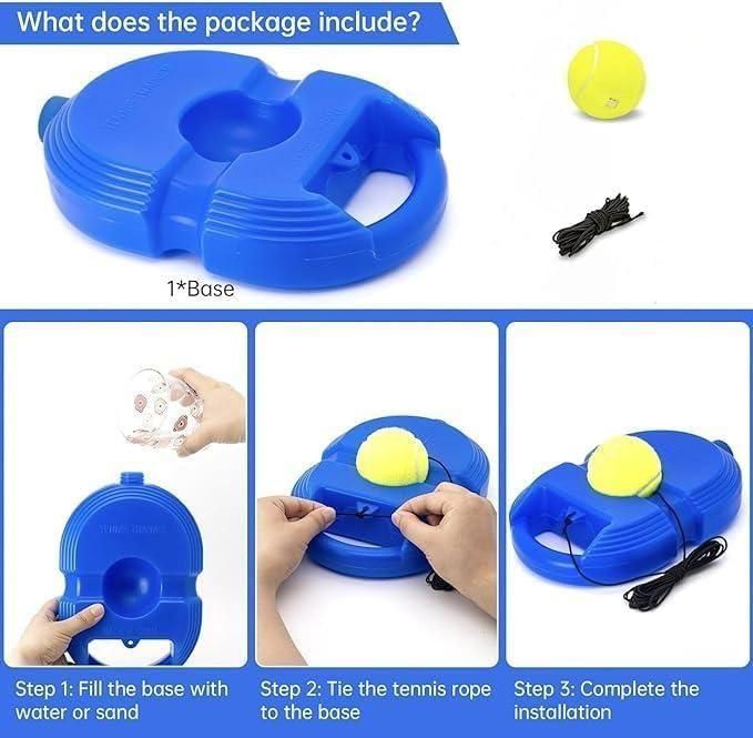 Solo Tennis Trainer Rebound Ball with String - Pick Baye