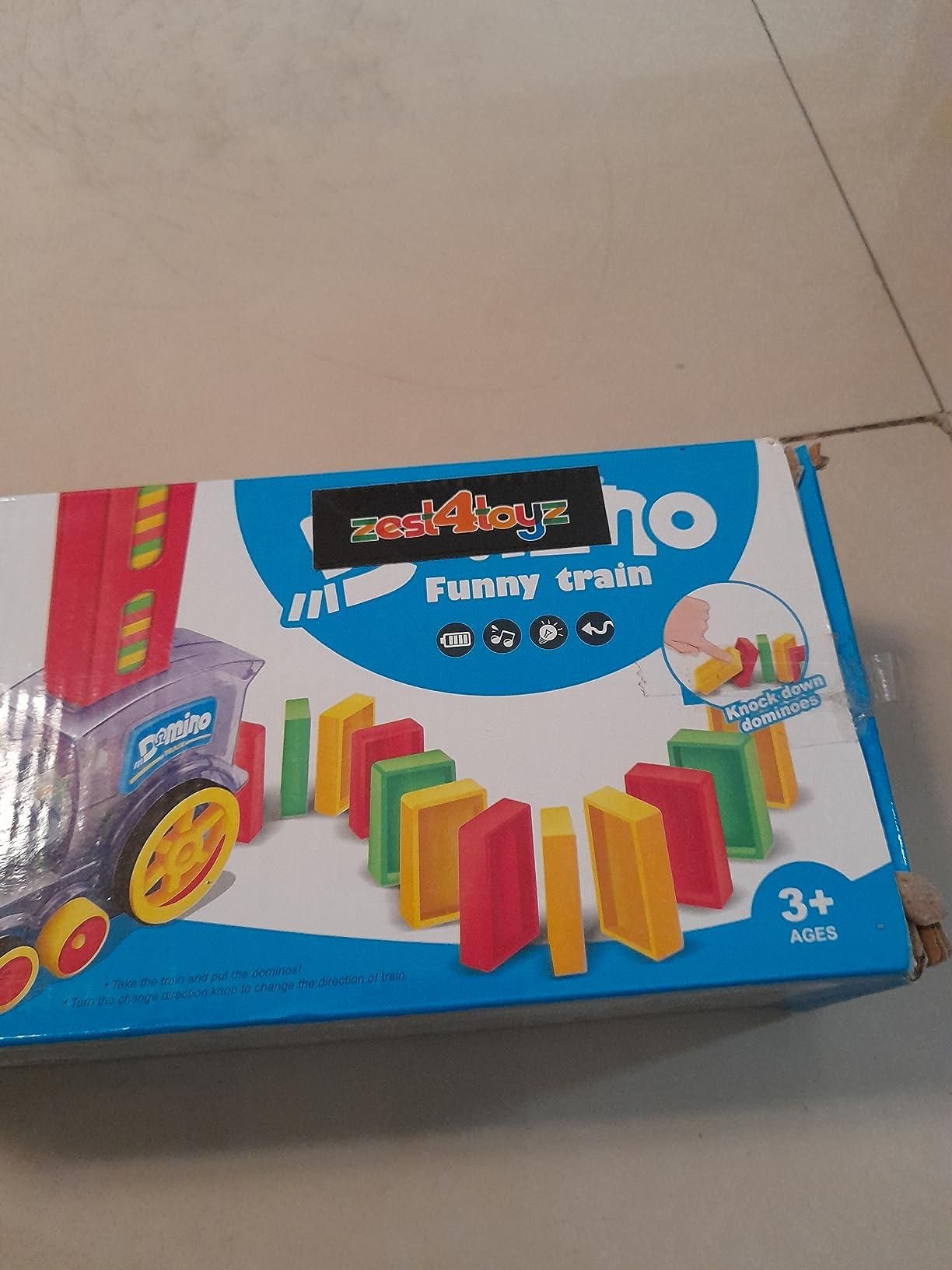 Train Toy Domino Set for Kids - Pick Baye