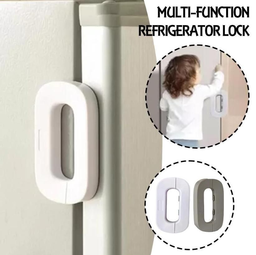 Refrigerator Lock l Cabinet Locks with Strong Adhesive - Pick Baye