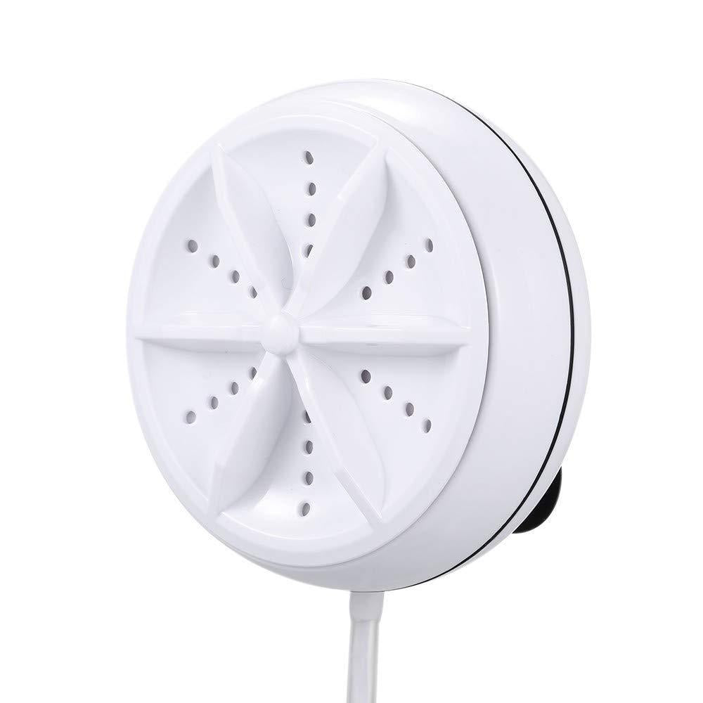 2In1 Mini Washing Machine Portable Rotating Ultrasonic Turbine Washer - Pick Baye