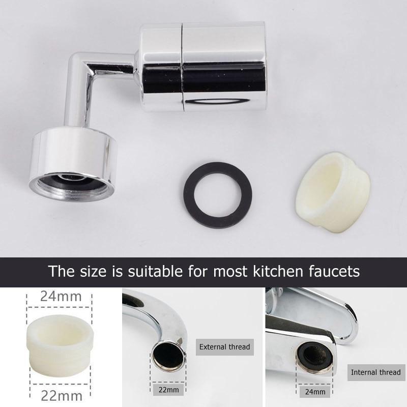 720° Rotating Bathroom Tap - Pick Baye