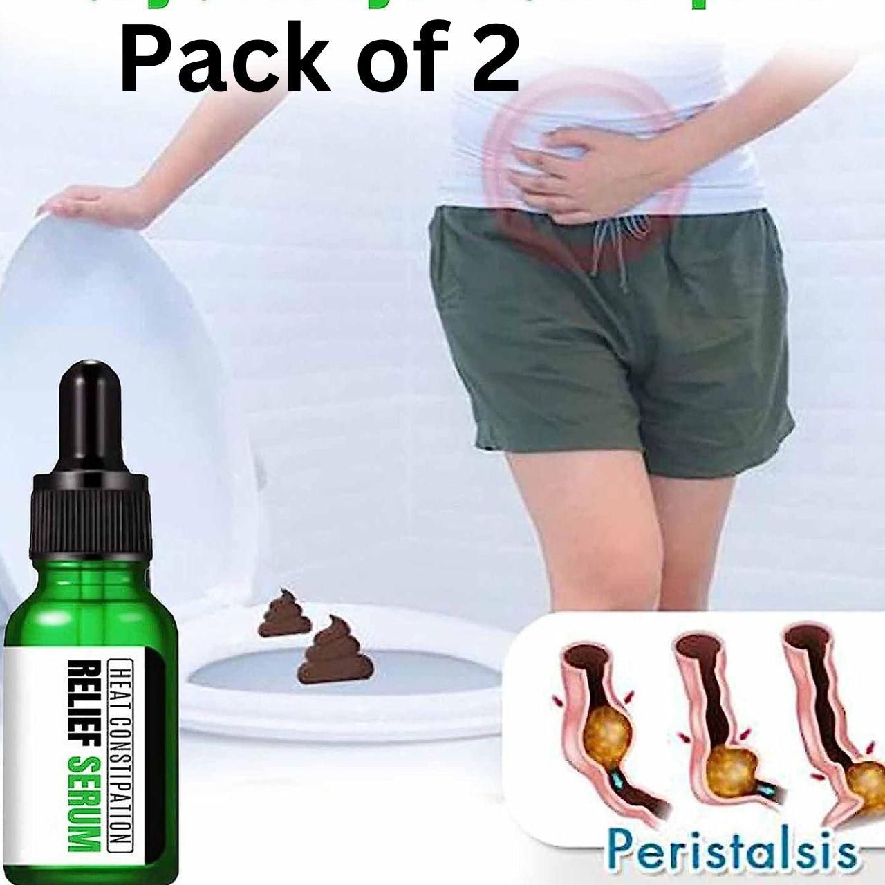 Heat Constipation Relief Serum 50 ML (Pack of 2) - Pick Baye
