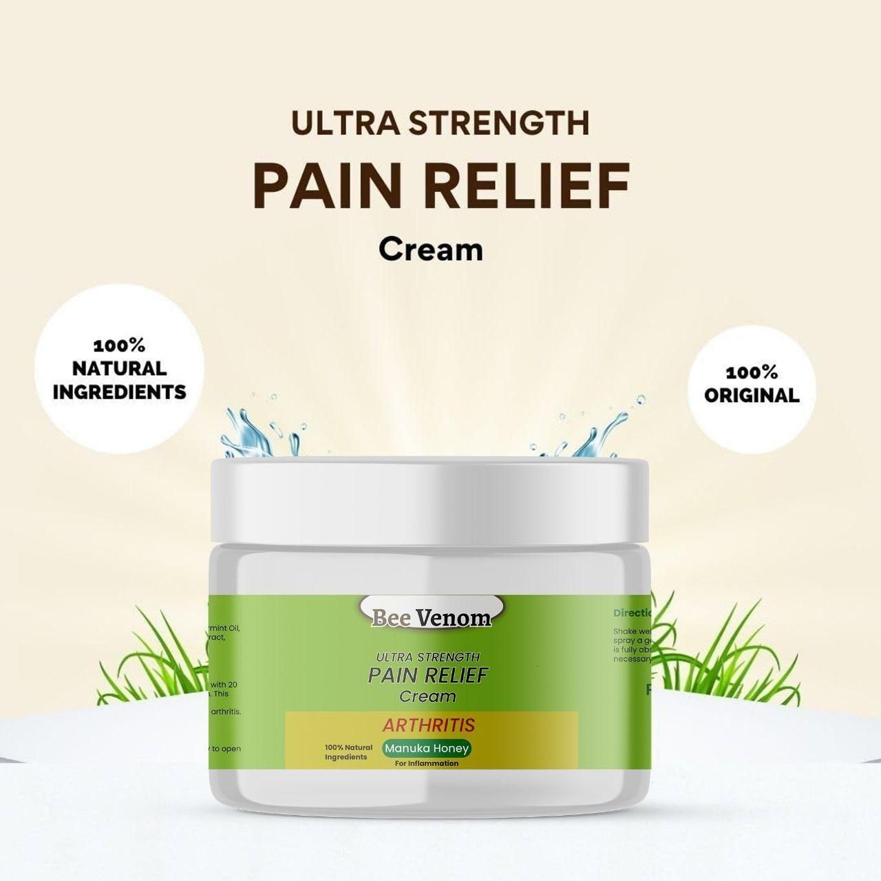 Bee Venom Ultra Strength Pain Relief Cream - Pick Baye