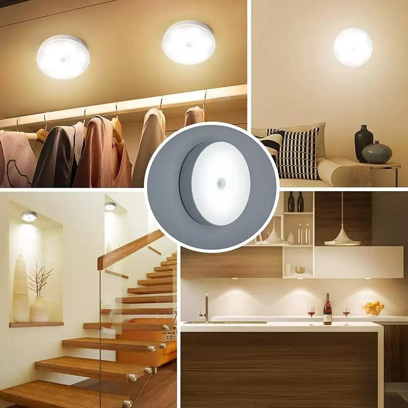 Motion Sensor Light for Home with USB Charging Wireless Self Adhesive LED Night Light - Pick Baye