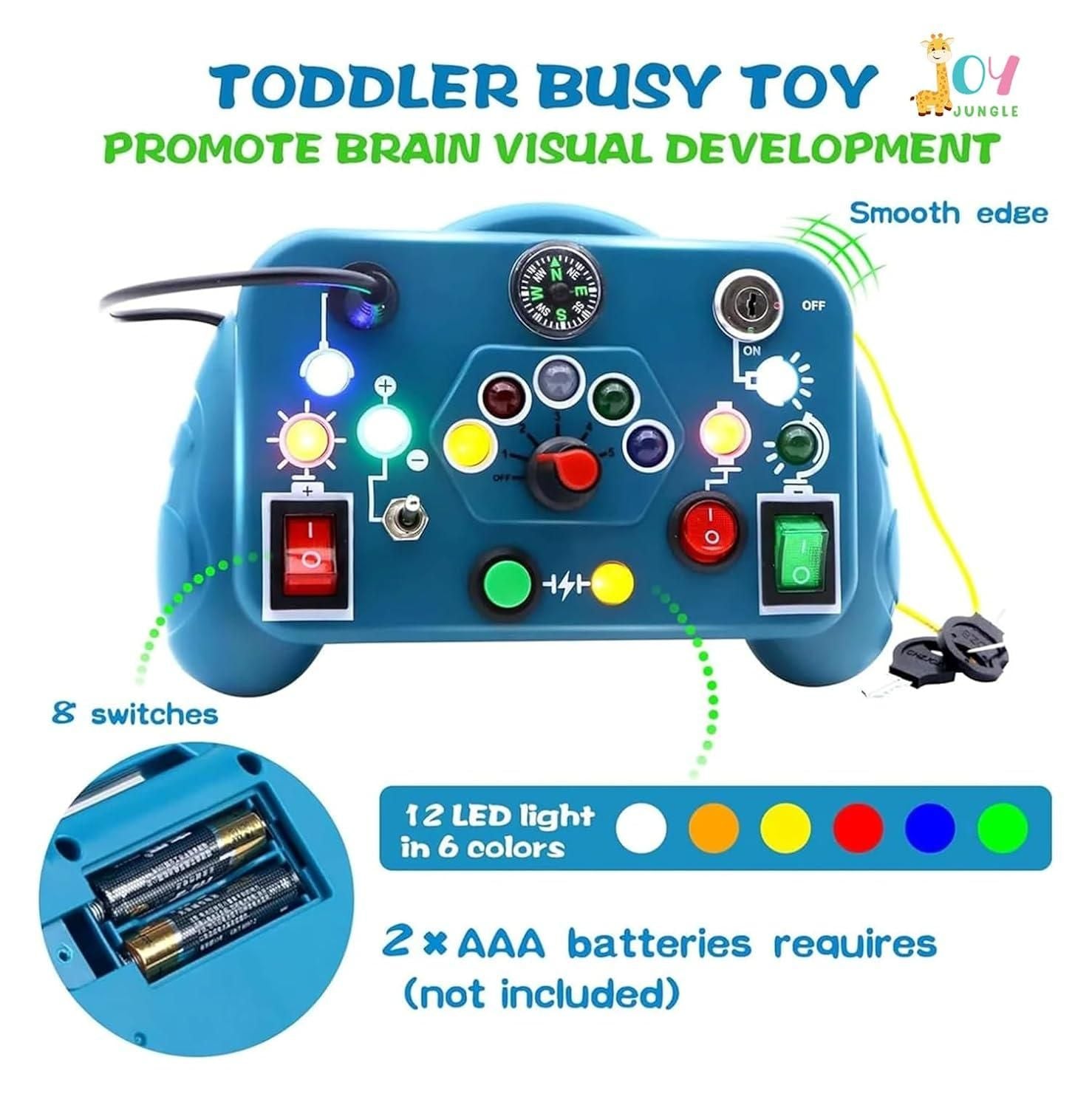 Toddler Busy Board Switch Light Game - Pick Baye