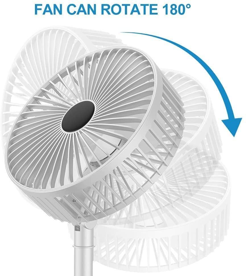 Powerful Rechargeable Table Fan - Pick Baye