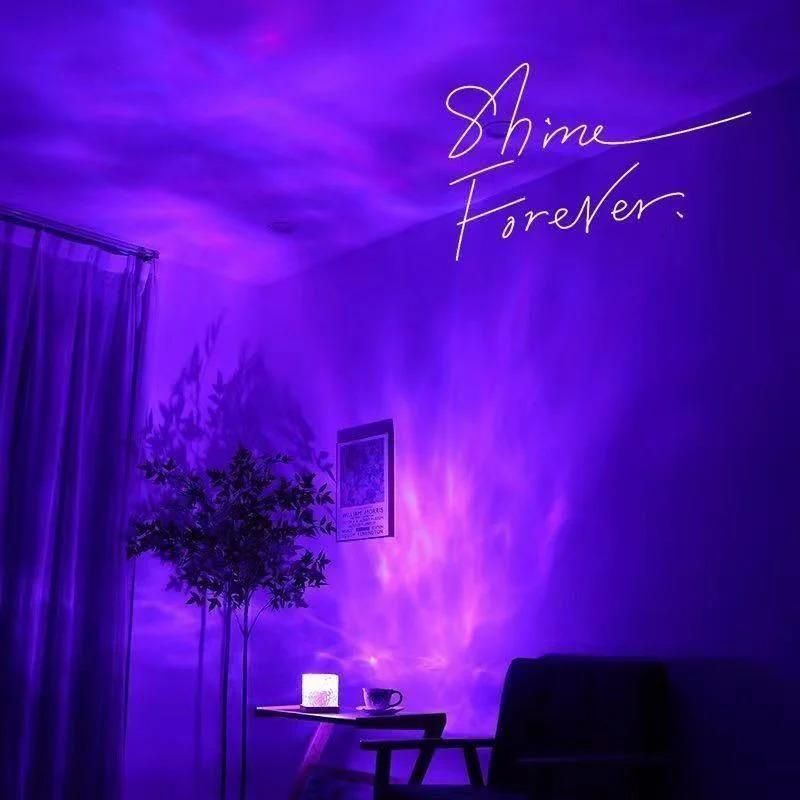 Crystal Ripple Effect LED Aura Lamp - Pick Baye
