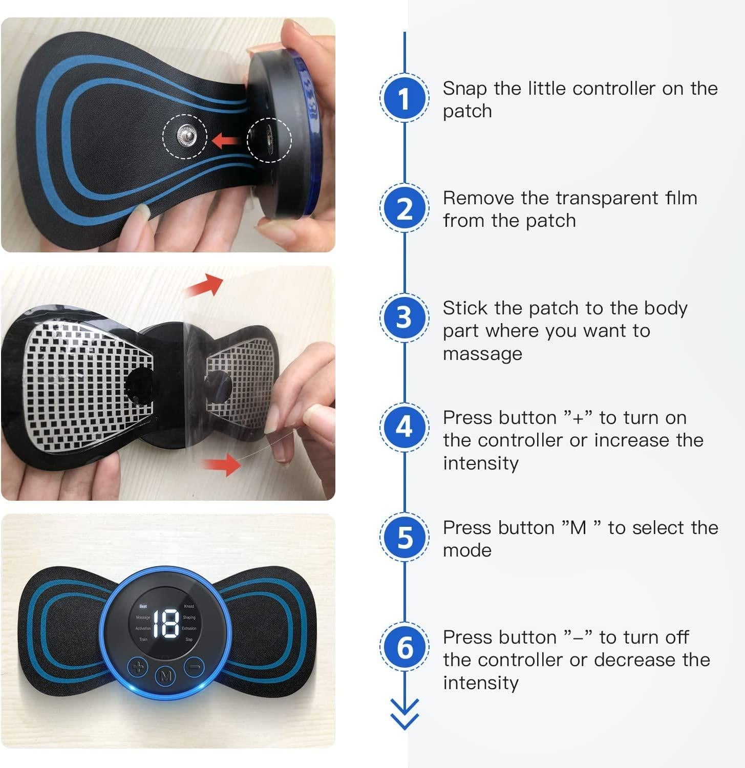 Wireless Portable body massager - Pick Baye