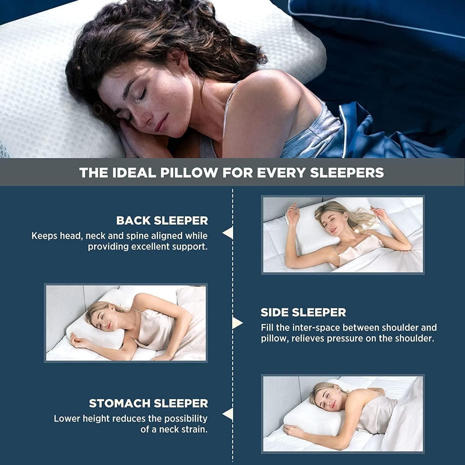 Orthopedic Pillow Neck Slider-Pillow - Pick Baye