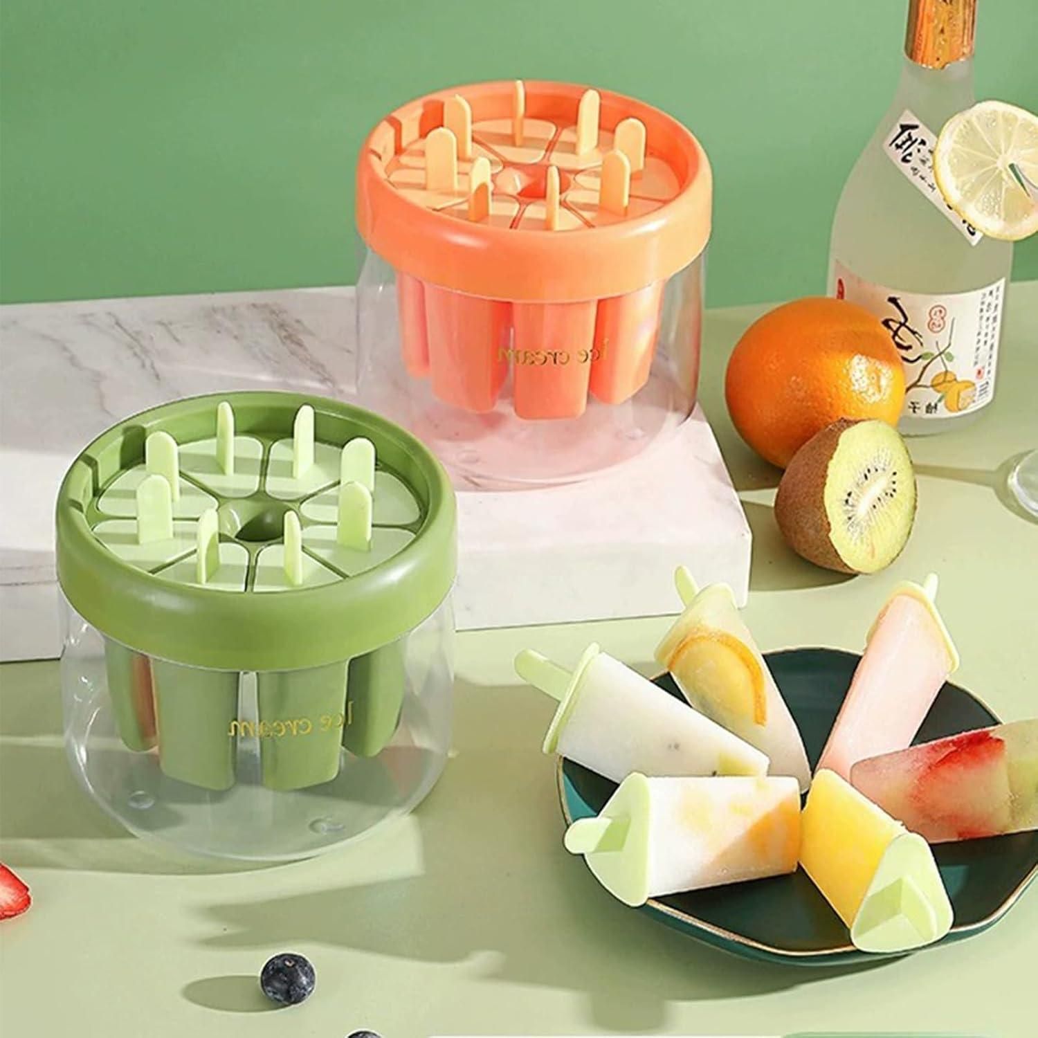 Reusable DIY 8 Pieces Ice Pop Mould - Pick Baye