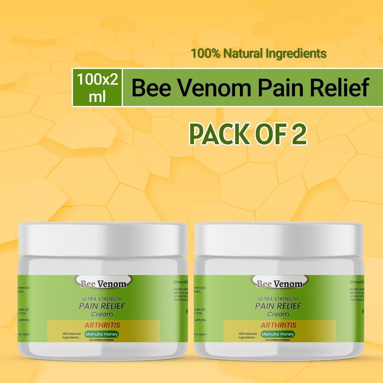 Bee Venom Ultra Strength Pain Relief Cream - Pick Baye