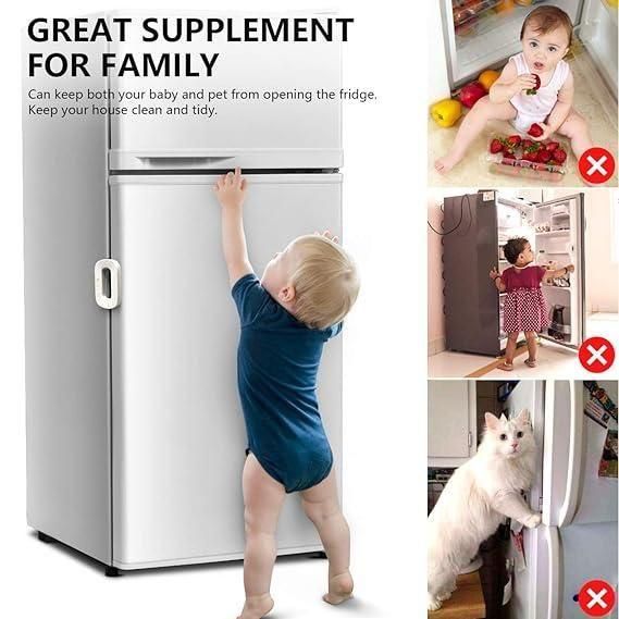 Refrigerator Lock l Cabinet Locks with Strong Adhesive - Pick Baye
