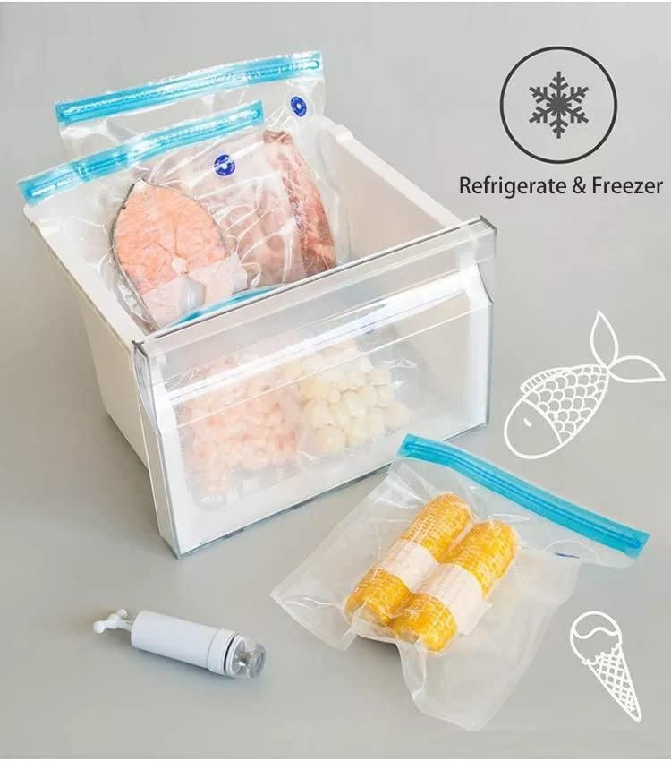 Vacuum Sealing Resealable Food Bags - Pick Baye