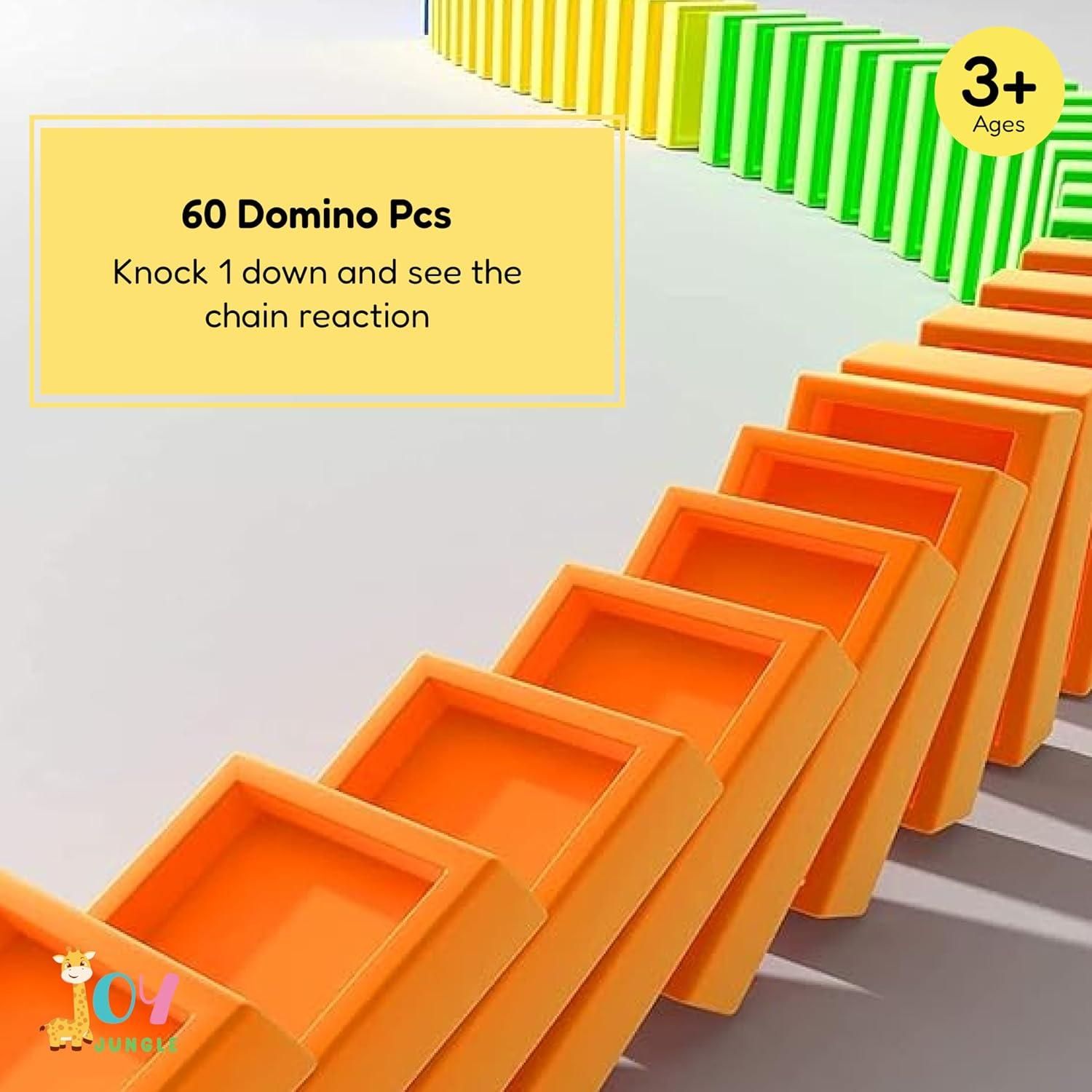 Train Toy Domino Set for Kids - Pick Baye