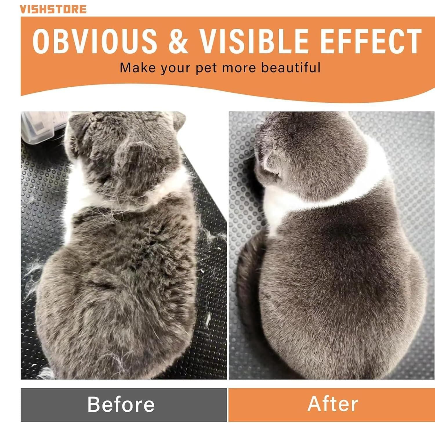 Steam Brush for Dogs & Cats - Pick Baye