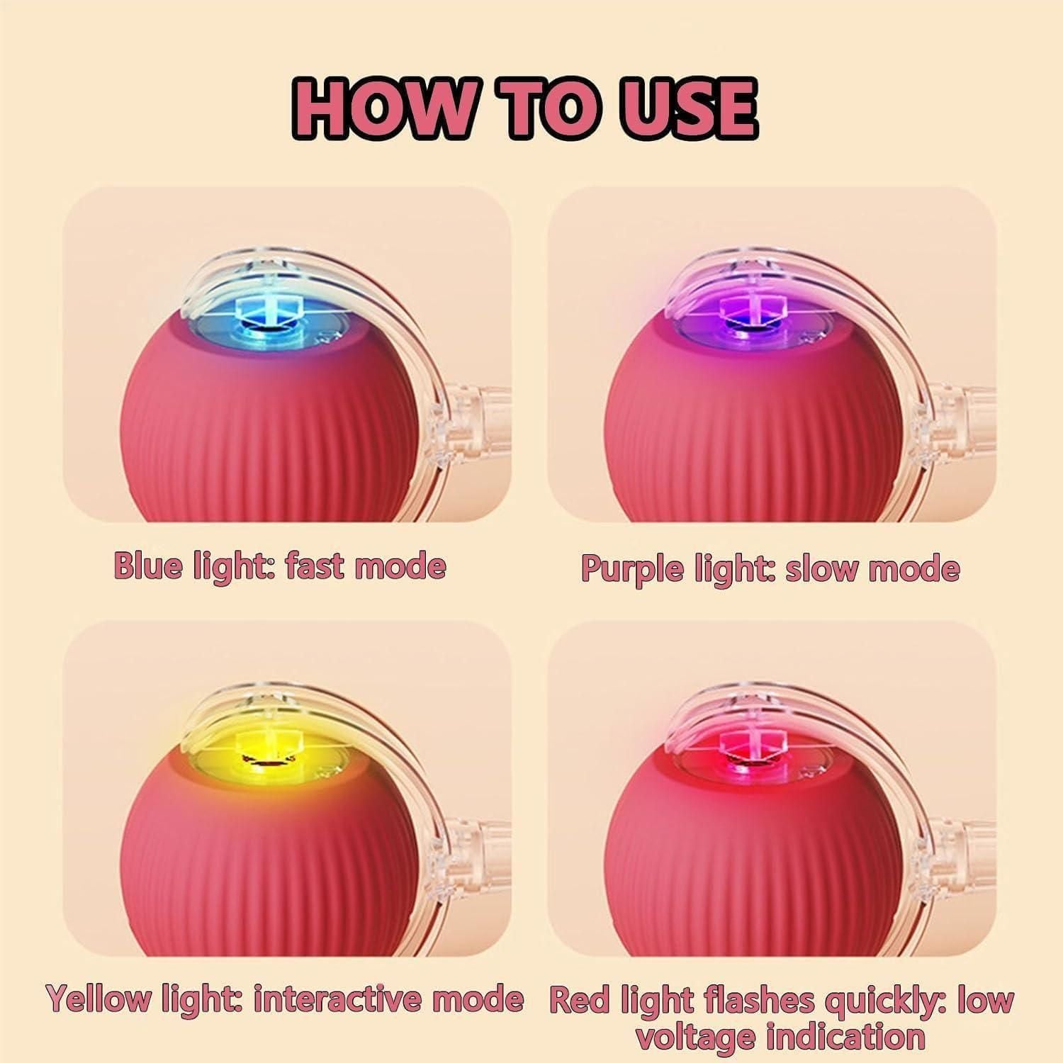 Viral Rolling Ball - Interactive Cat Toy - Pick Baye