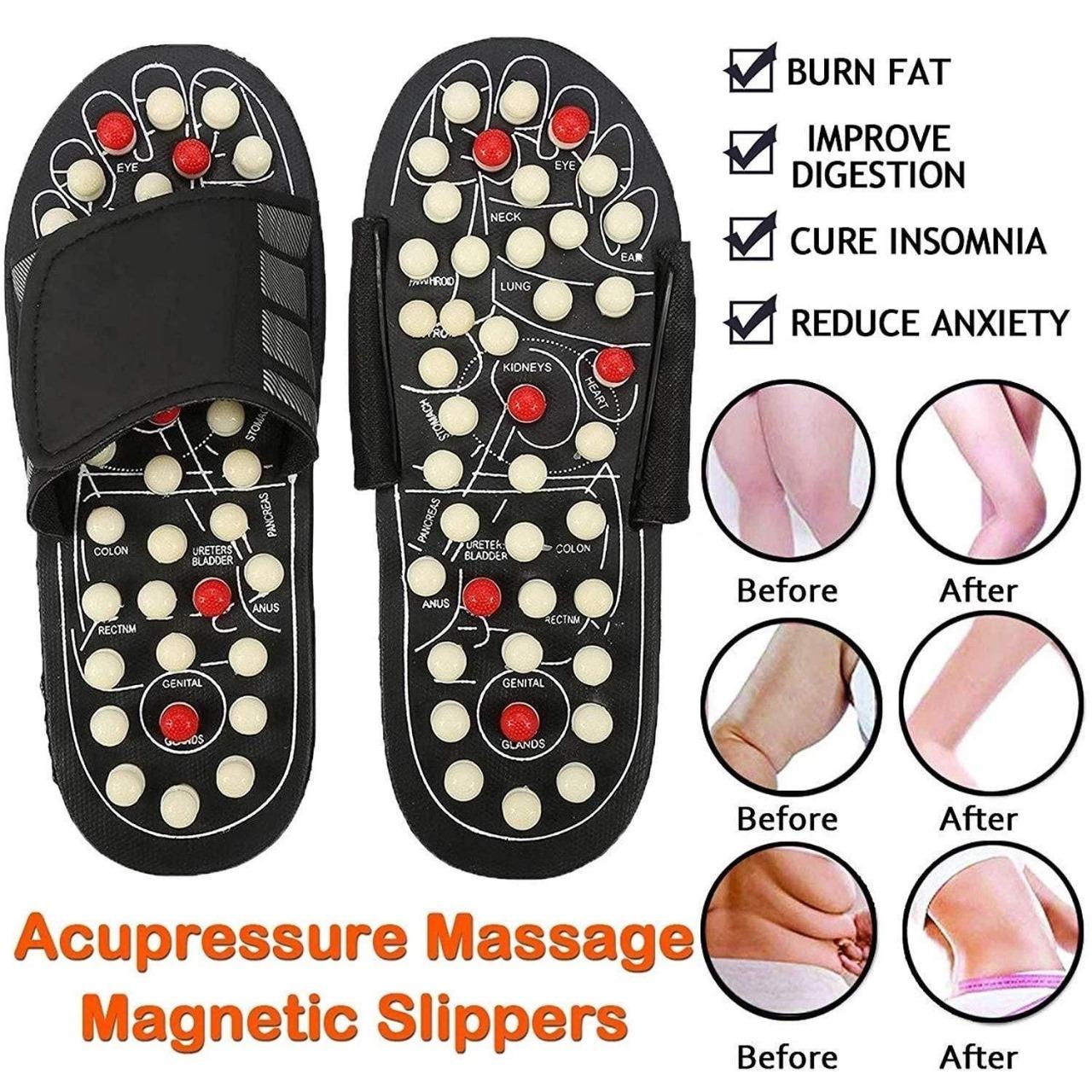 Acupressure & Magnetic Therapy Paduka Slippers - Pick Baye