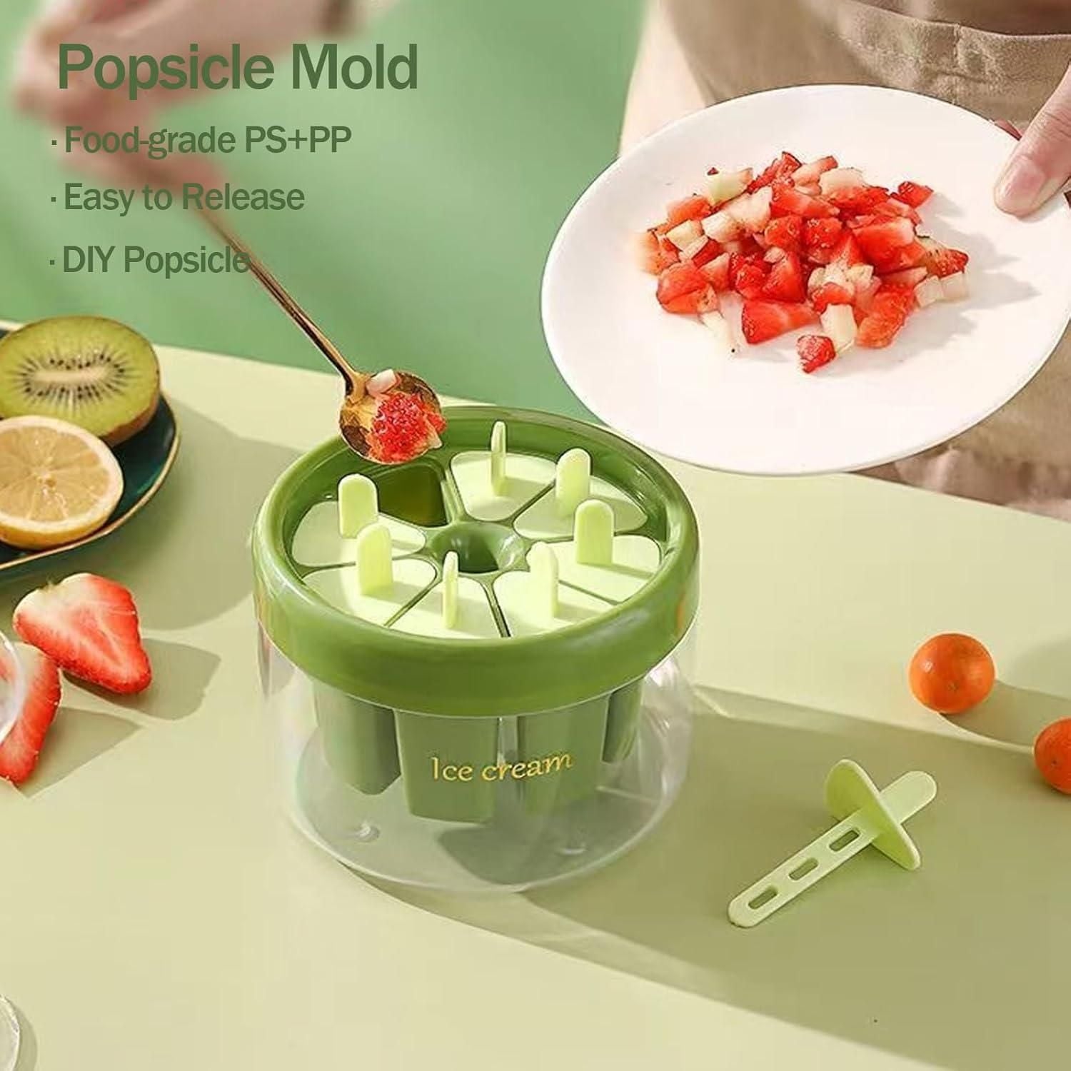 Reusable DIY 8 Pieces Ice Pop Mould - Pick Baye