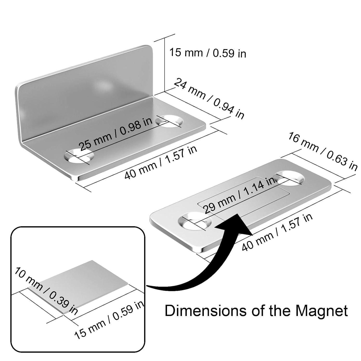 Magnetic Door Catch (Pack of 2)