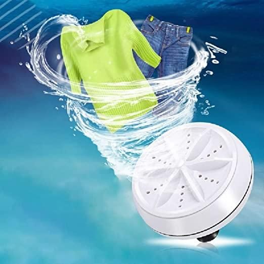 Portable Mini Washing Machine Ultrasonic Turbine Washer - Pick Baye