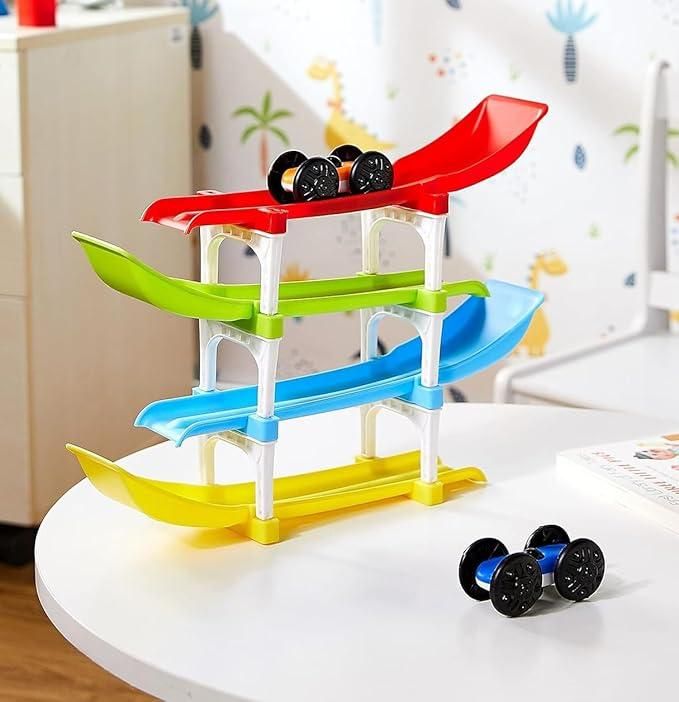 Ramp Racer , Multi level Ramp Racing Car Toy Set - Pick Baye