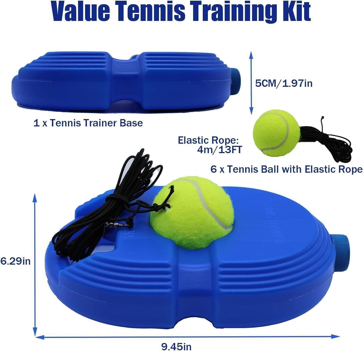 Solo Tennis Trainer Rebound Ball with String - Pick Baye