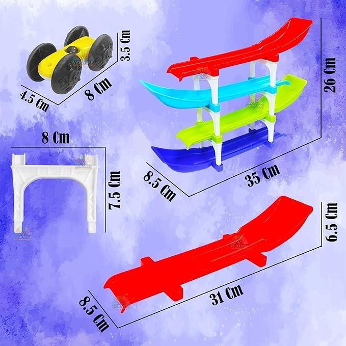 Ramp Racer , Multi level Ramp Racing Car Toy Set - Pick Baye