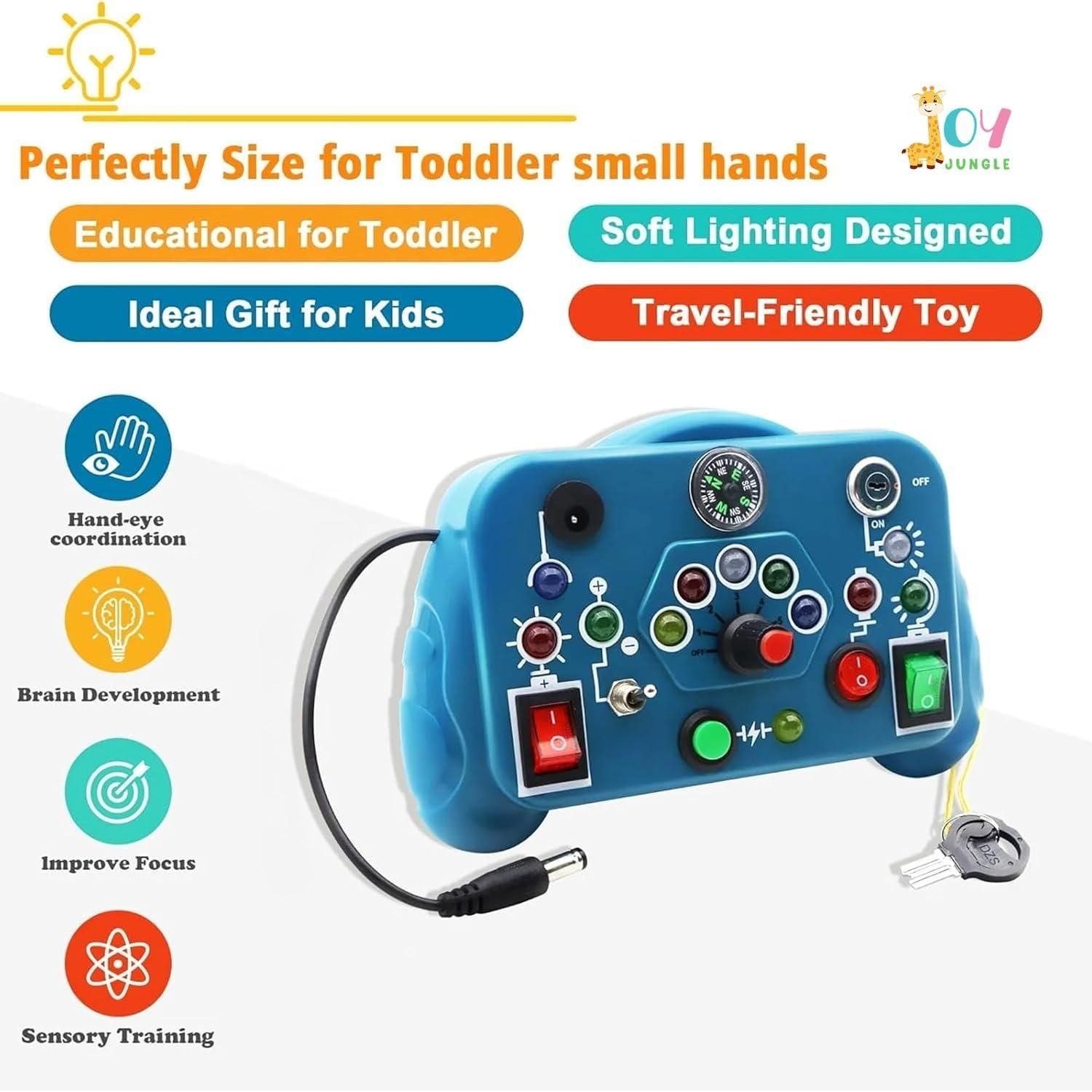 Toddler Busy Board Switch Light Game - Pick Baye