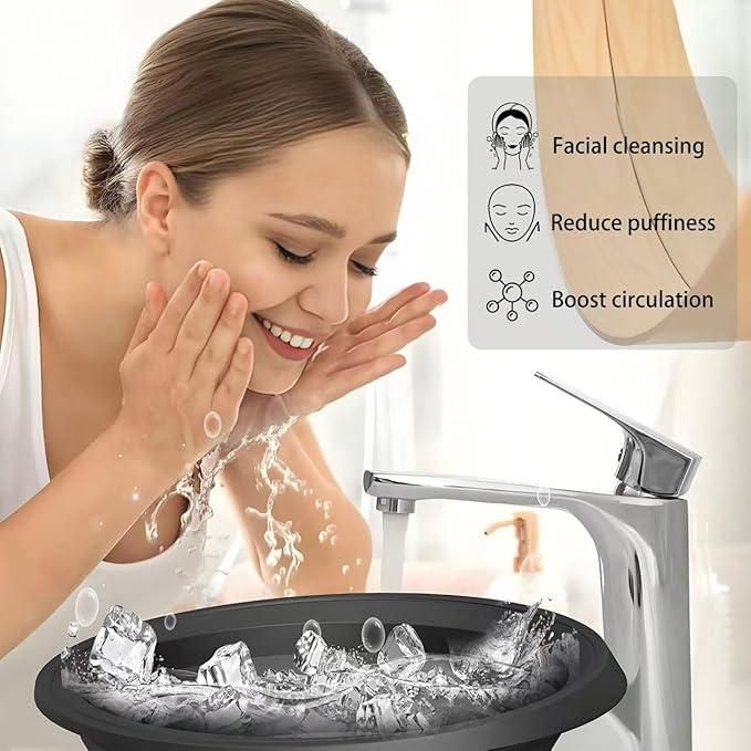 Face Bowl for Ice Portable Washing Basin for Puffiness Relief - Pick Baye