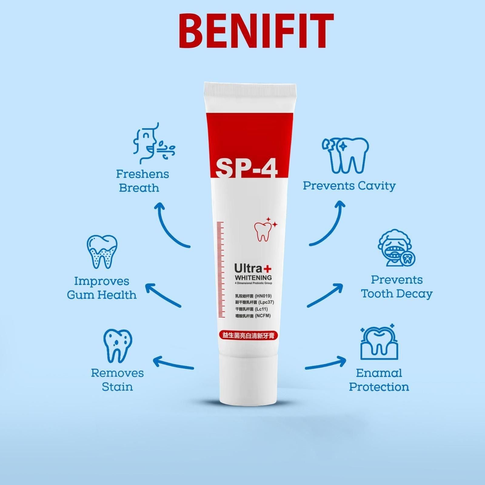 Whitening Toothpaste 30 ml - Pick Baye