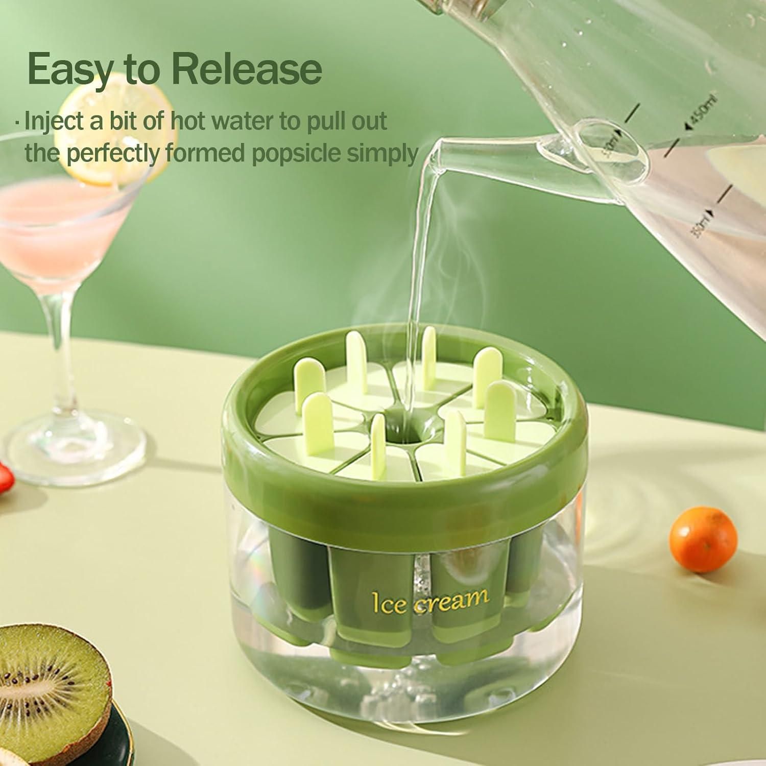 Reusable DIY 8 Pieces Ice Pop Mould - Pick Baye