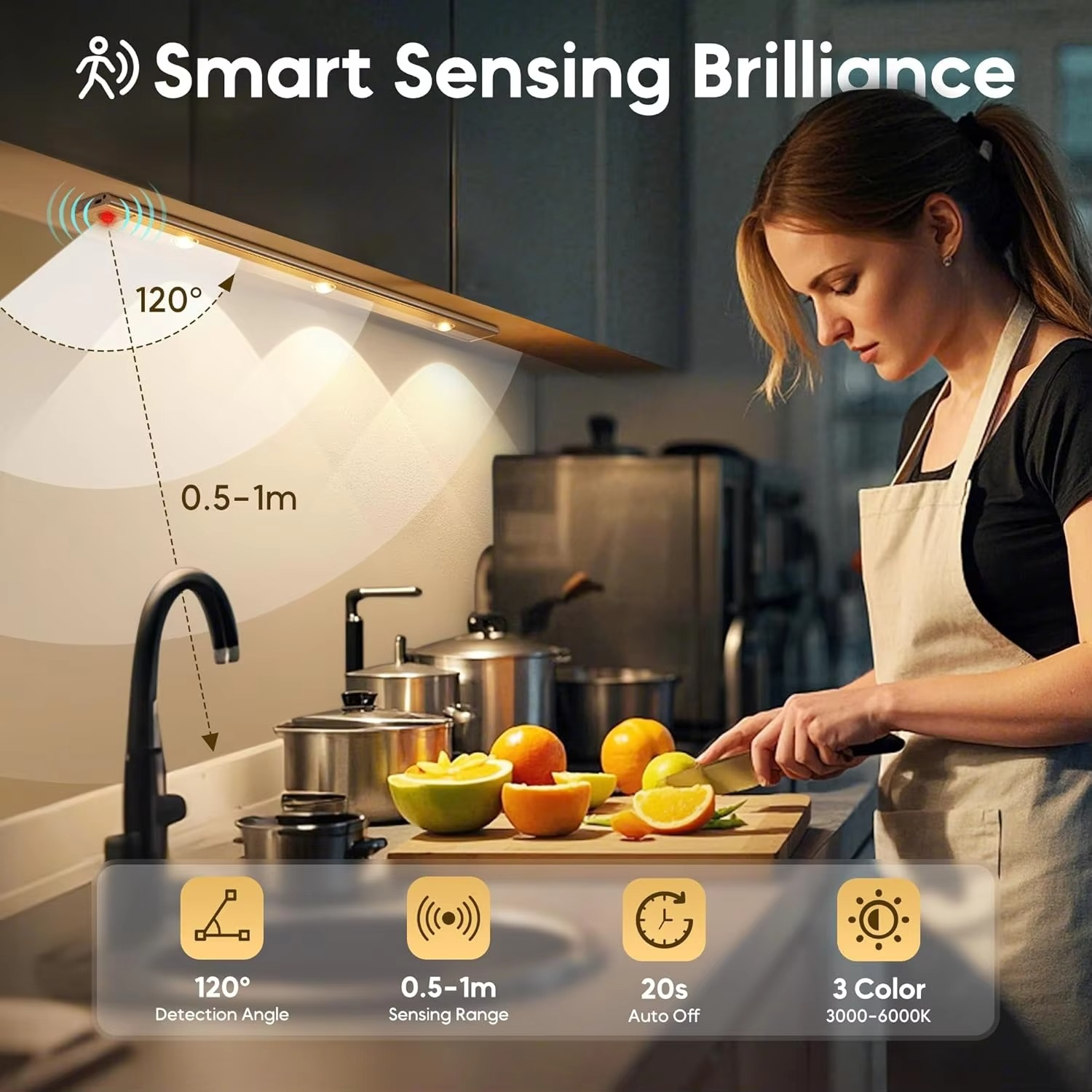 LED PIR Motion Sensor Cabinet Light - Pick Baye
