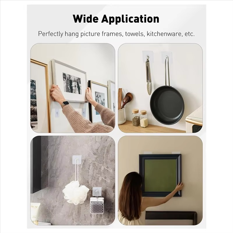 Self Adhesive Hooks for Wall - Pick Baye