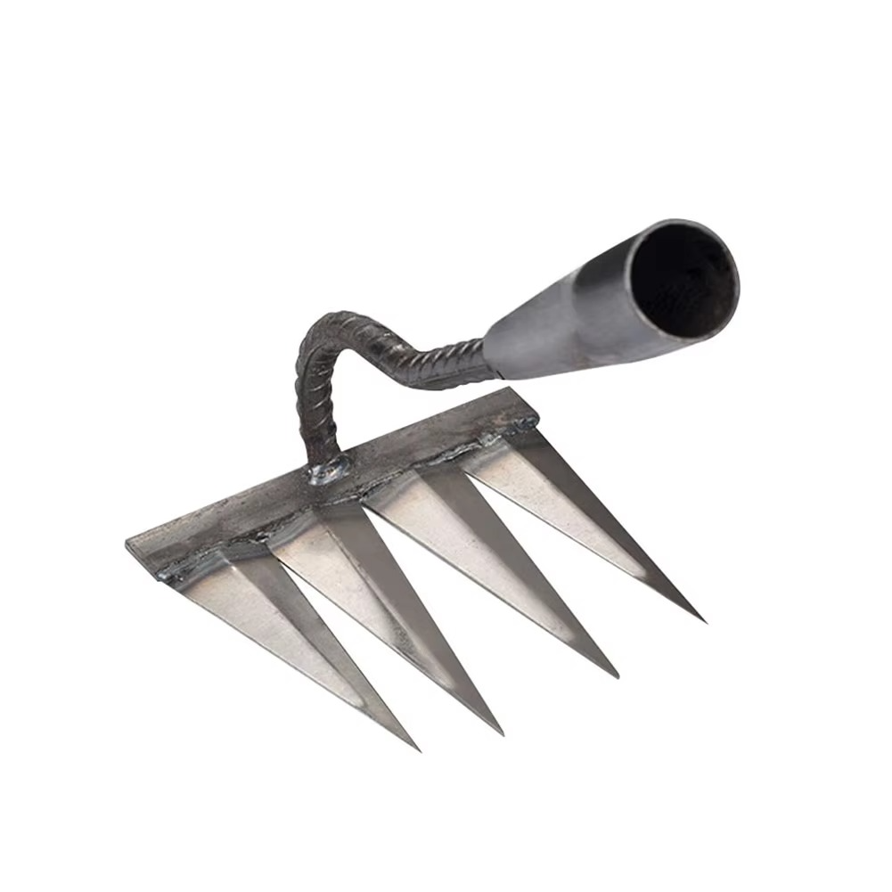 5 Teeth Carbon Steel Garden Weeding Tool - Pick Baye