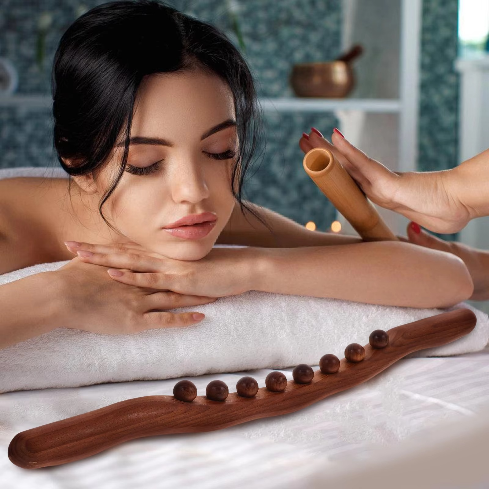 Wooden Massage Stick - Pick Baye