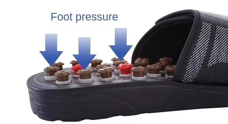 Acupressure & Magnetic Therapy Paduka Slippers - Pick Baye