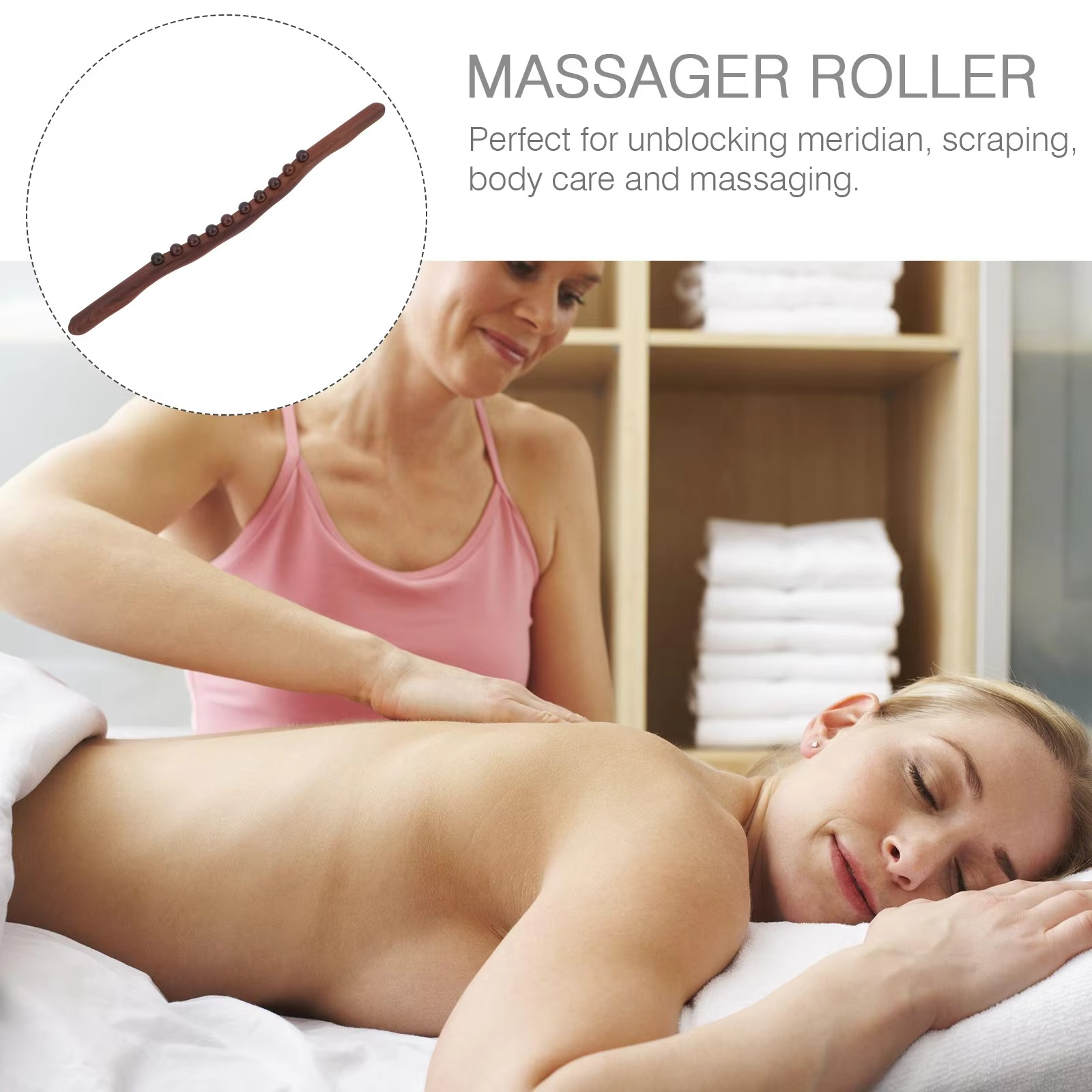Wooden Massage Stick - Pick Baye