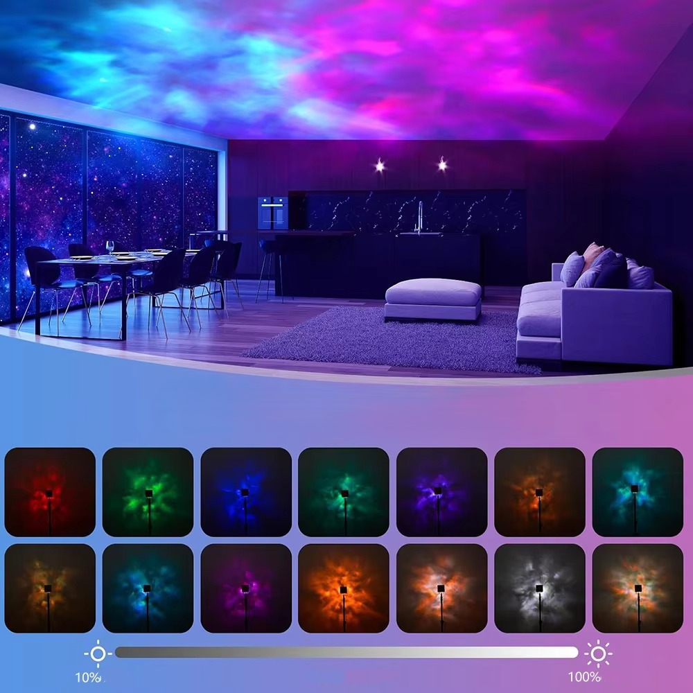 Crystal Ripple Effect LED Aura Lamp - Pick Baye
