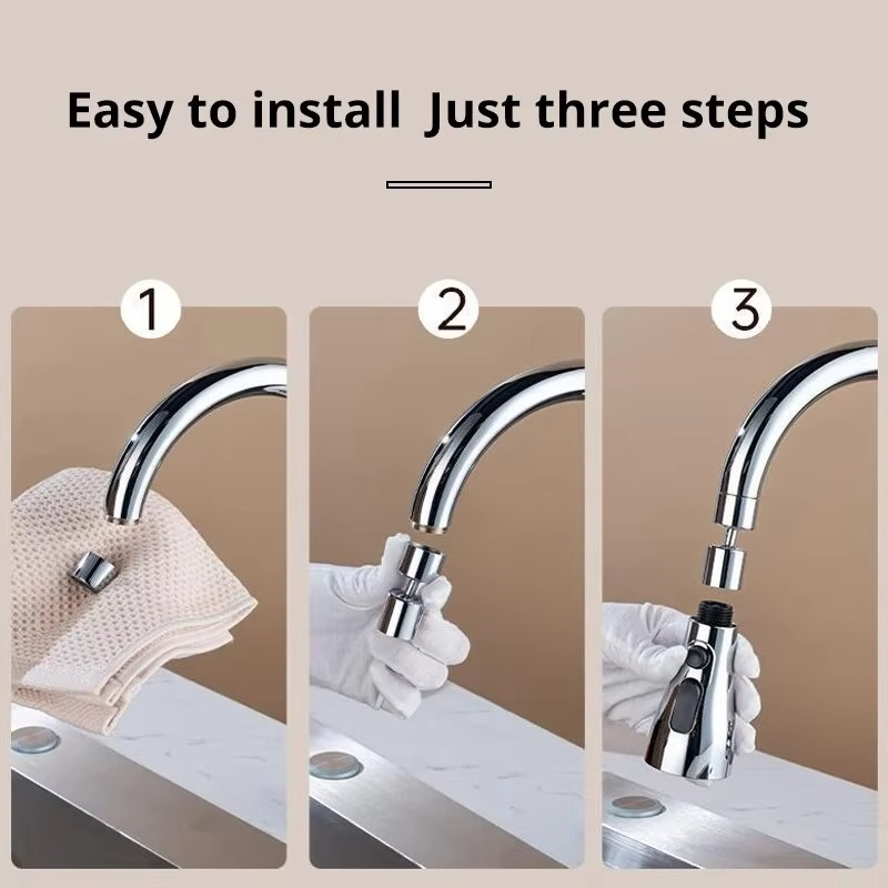 3 Modes Kitchen Sink Faucet - Pick Baye