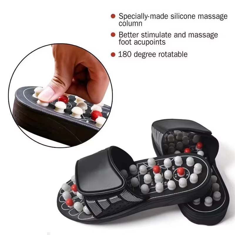 Acupressure & Magnetic Therapy Paduka Slippers - Pick Baye