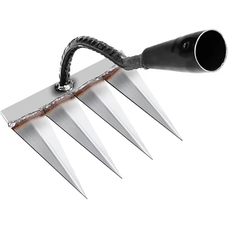 5 Teeth Carbon Steel Garden Weeding Tool - Pick Baye