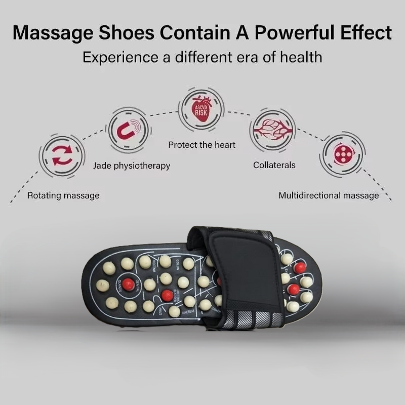 Acupressure & Magnetic Therapy Paduka Slippers - Pick Baye
