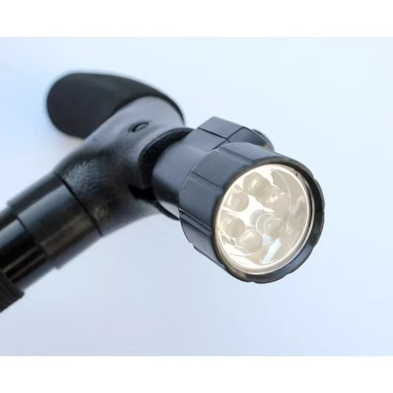 Collapsible Walking Stick with LED Light