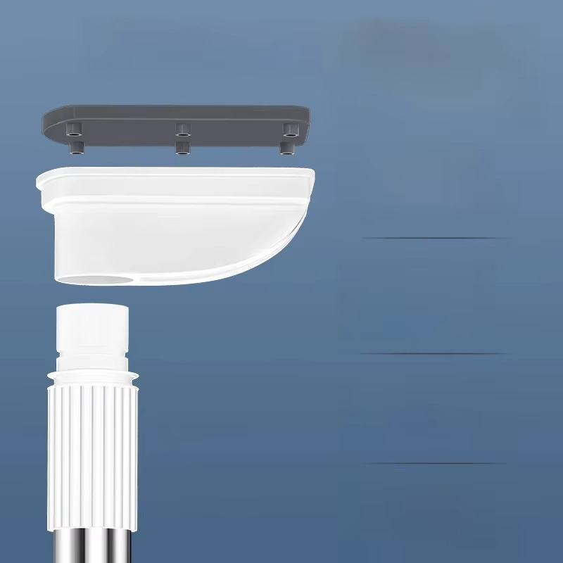 Closet Hanging Pole for Windows & Bathroom