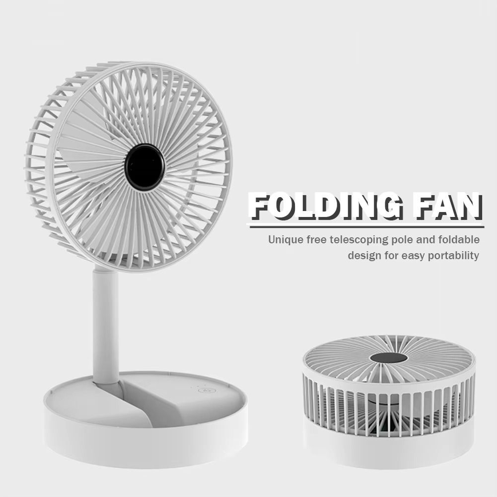 Powerful Rechargeable Table Fan