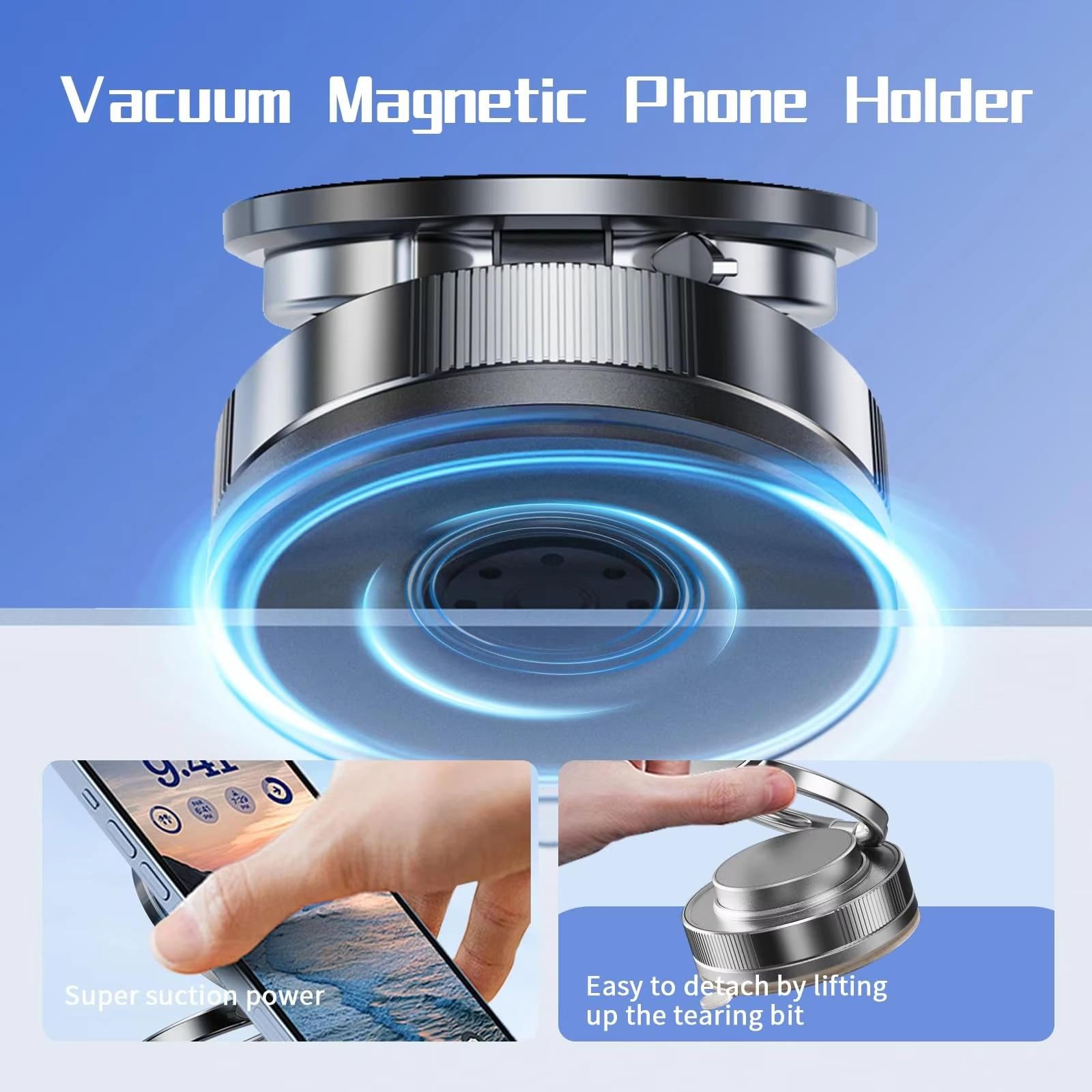 Vacuum Absorption Magnetic Bracket