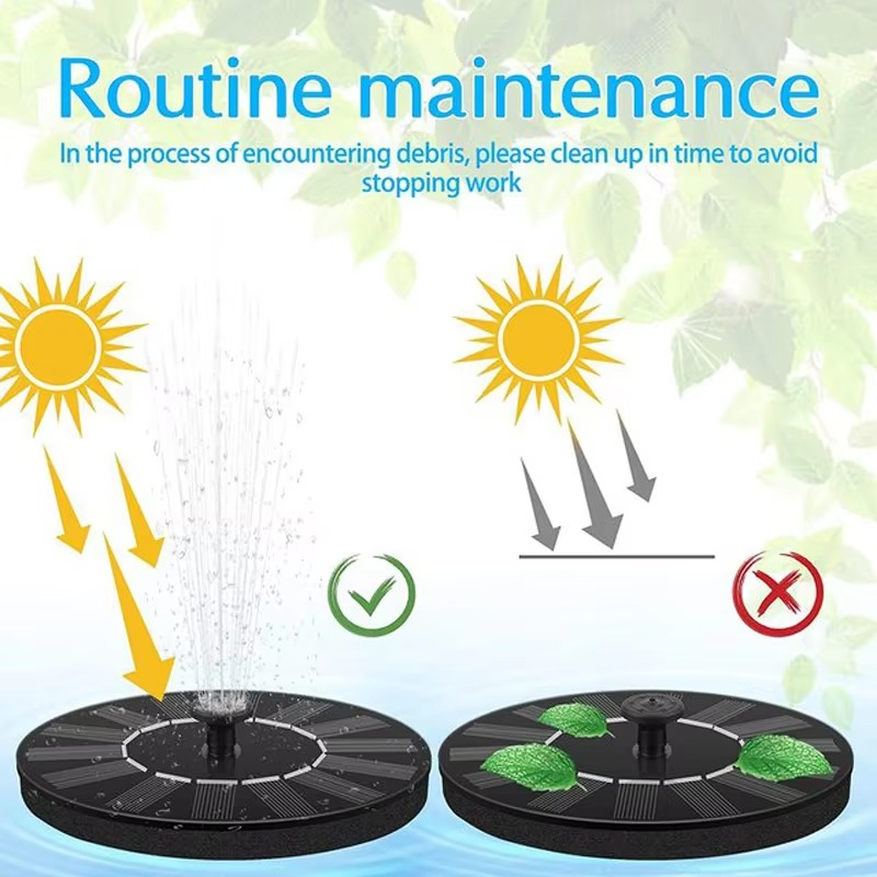 Solar Power Floating Fountain Pump - Pick Baye