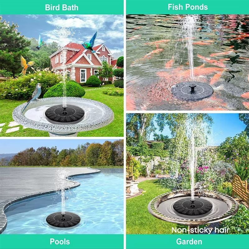 Solar Power Floating Fountain Pump - Pick Baye